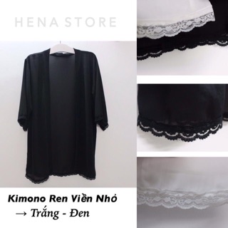 Kimono Viền Ren Nhỏ