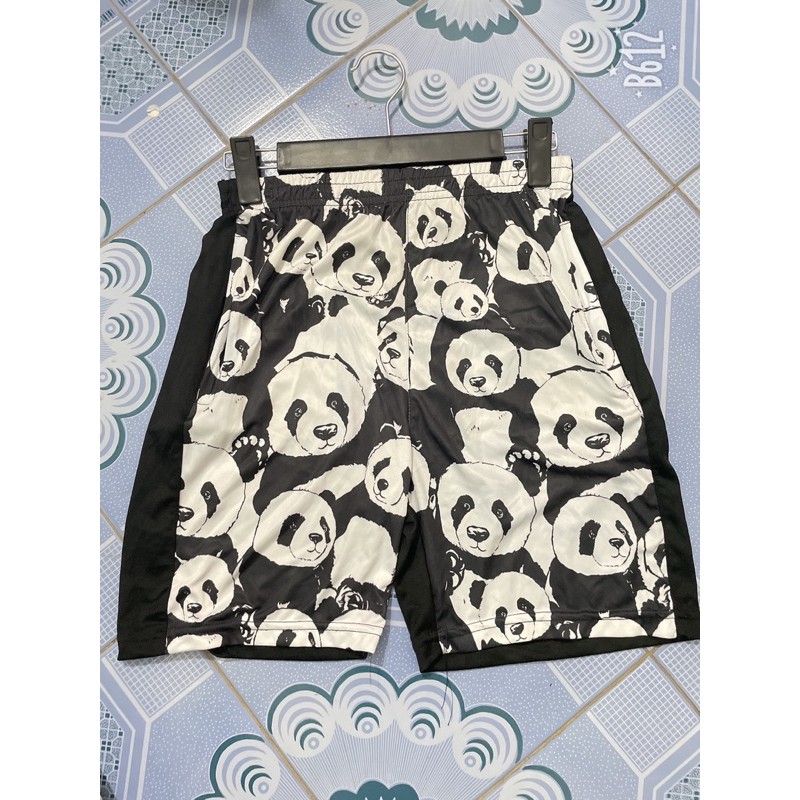 Quần short namSALEQuần đùi thể thao chất liệu thun lạnh in hình 3D thoáng mát có khóa túi tiện lợi