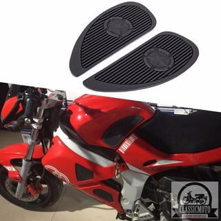 MIẾNG DÁN BÌNH XĂNG CAO SU XE MÁY ĐỘ - Cao su dán ốp chống trượt, hàng siêu dày ( Giá bao gồm 1 cặp)