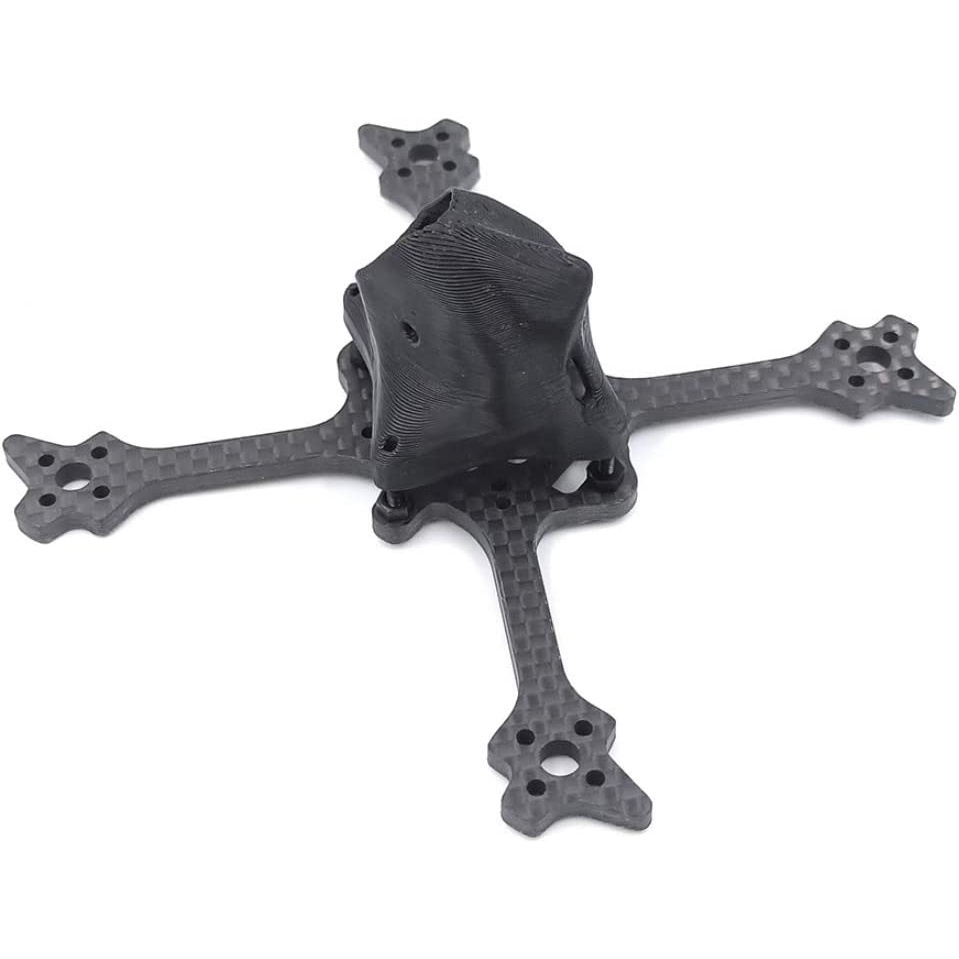 Bộ Khung Tăm Xỉa Răng Eyas100 65MM 3K Bằng Sợi Carbon Kèm Máy In 3D Rộng 19MM / 14mm DIY Cho Drone FPV Racing Quadcopter X