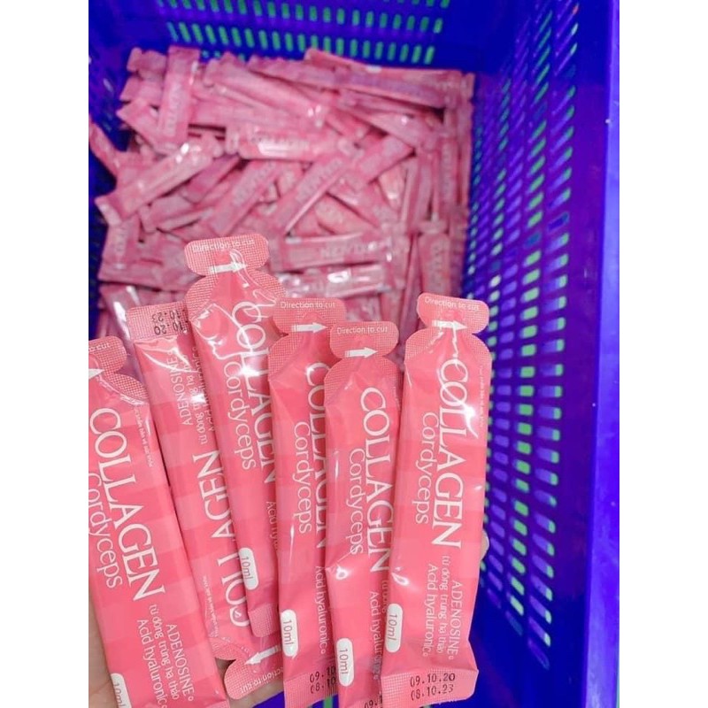 Nước uống trắng da mờ nám Collagen Cordyceps viện Hàn Lâm KHCNVN | Thế Giới Skin Care