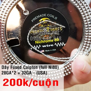 Dây quấn coil Fused Clapton ni80 _ Dây dẫn nhiệt _ Dây build coil