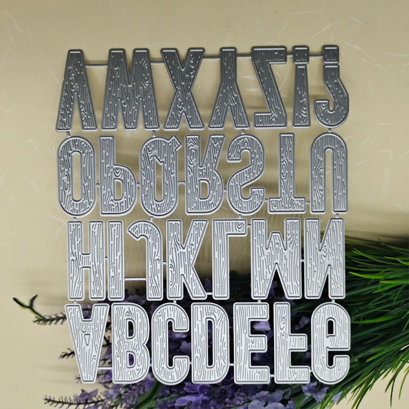 Khuôn Cắt Giấy Kim Loại Hình Chữ Cái