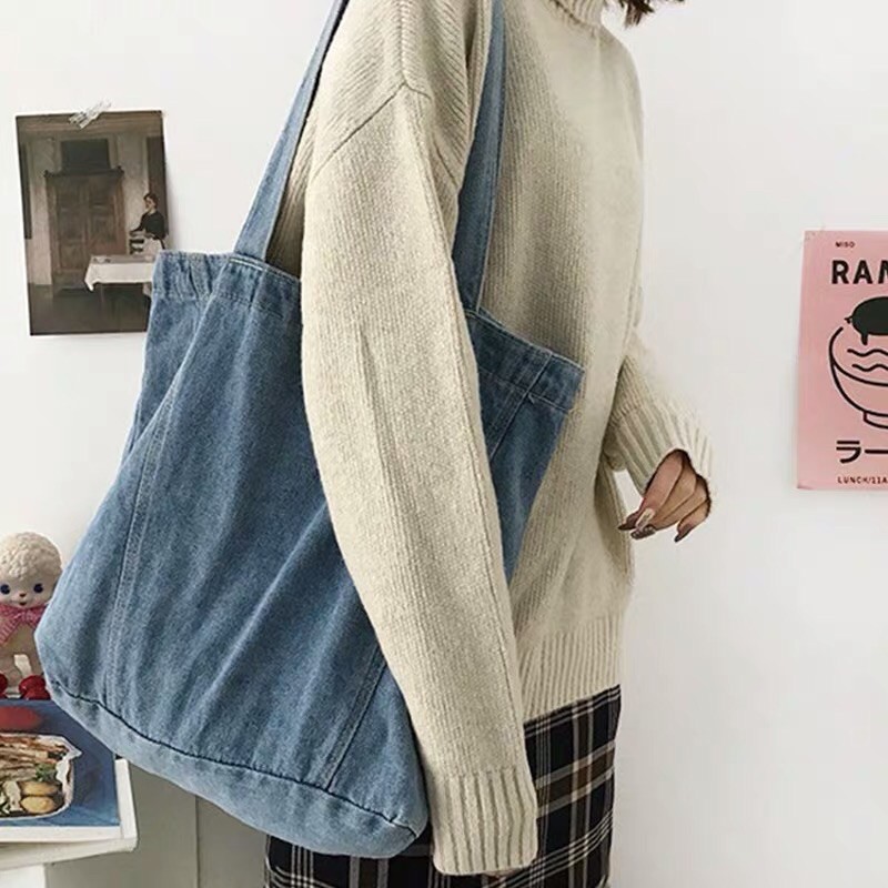 Túi Vải Jeans MISCHIEF