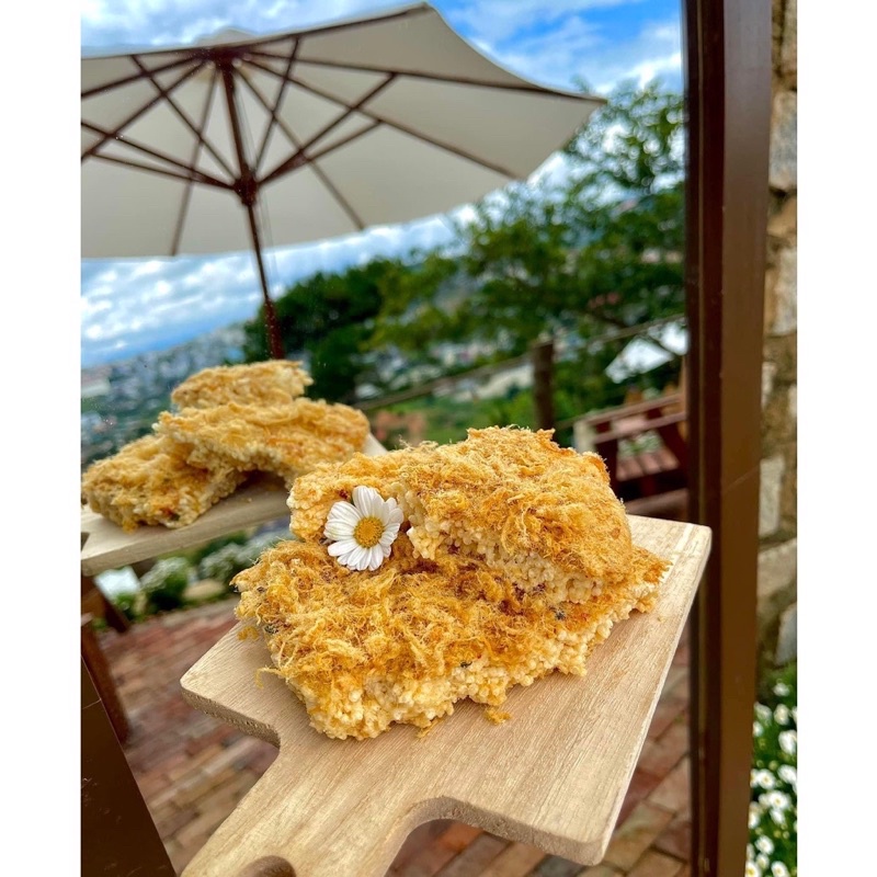 500gr Cơm cháy chà bông siêu ruốc giòn rụm thơm ngon cay nhẹ