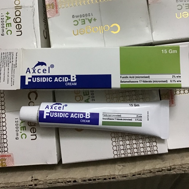 KEM BÔI NGOÀI DA -AXCEL FUSIDIC ACID CREAM 15G- NHÀ THUỐC NHẬT THÀNH