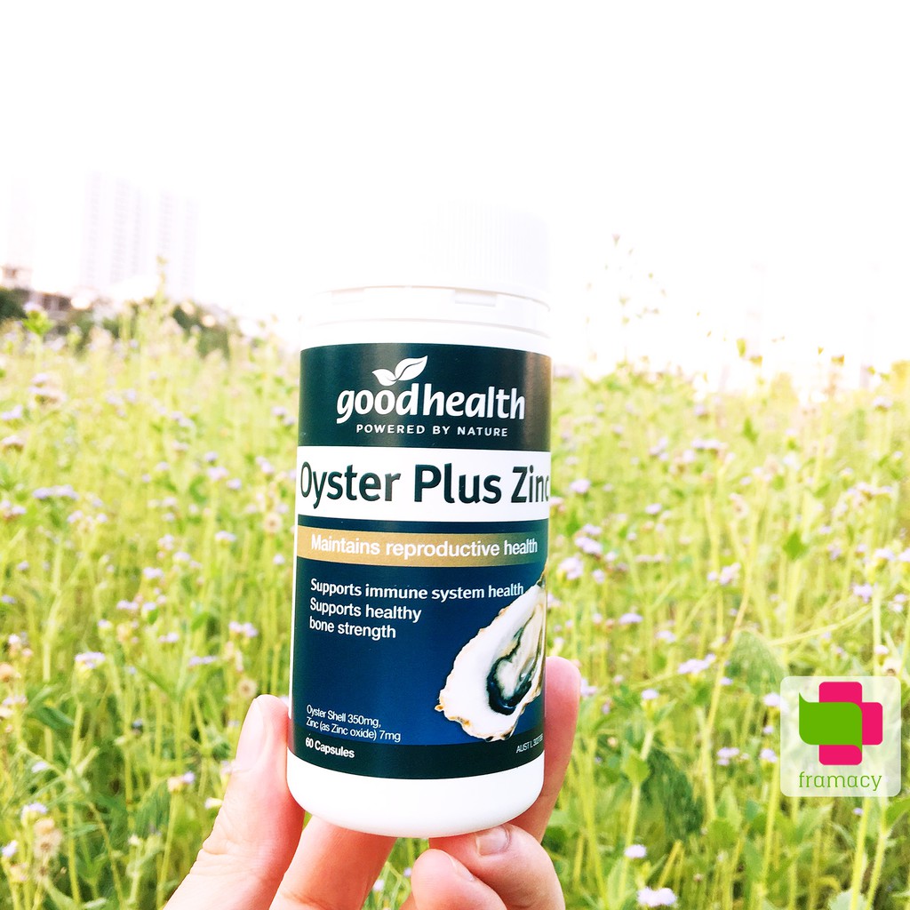 Tinh chất hàu biển Úc Oyster Plus Zinc (60 viên) tăng cường sinh lý & hỗ trợ nam giới | BigBuy360 - bigbuy360.vn