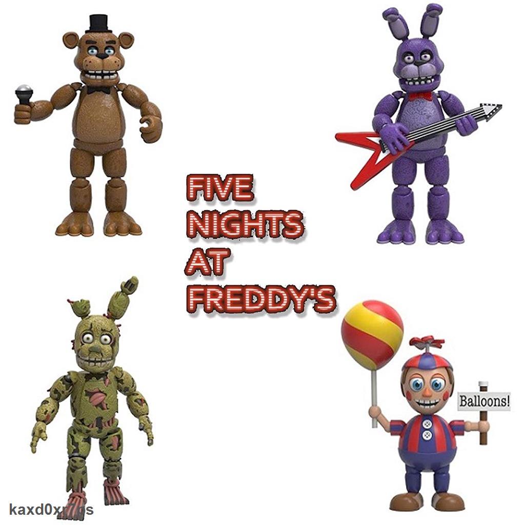 Siêu rẻ Bộ 4 món đồ chơi mô hình nhân vật trong game Five Nights At Freddy s