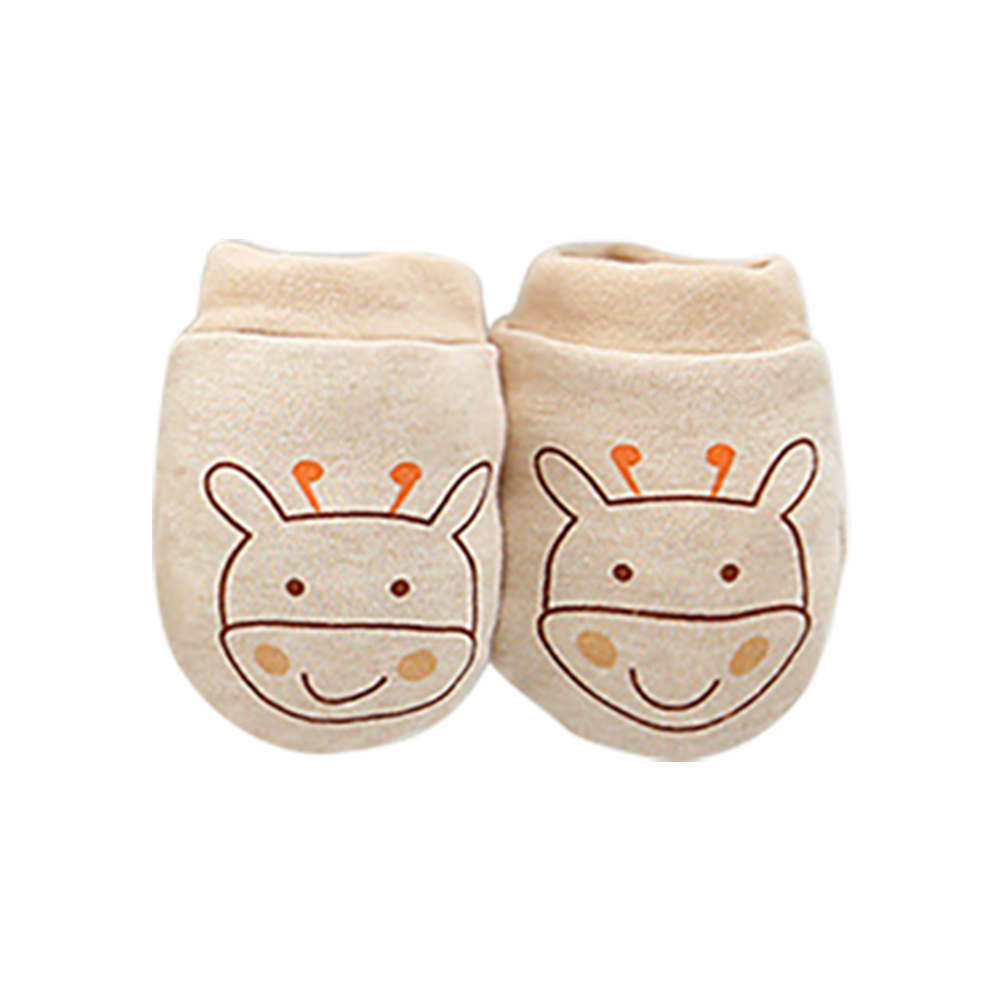 Găng Tay Cotton Dày Thoáng Khí Dễ Thương Cho Bé