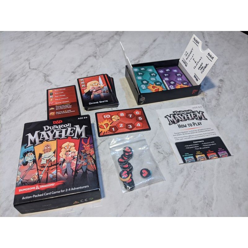 Board Game Dungeon Mayhem &amp; Dragons/ mở rộng Battle for Baldur's Gate