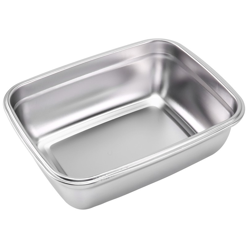 Set 2 Hộp Đựng Bảo Quản Thực Phẩm Bằng Thép Không Gỉ Dung Tích 1800ml