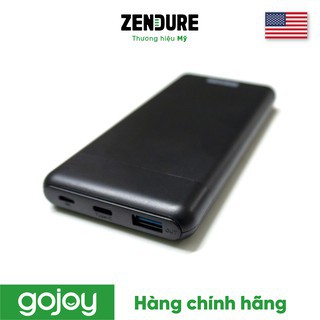 Pin sạc dự phòng 10.000mAh 18W + QC 3.0 typeC ZENDURE ZDJP221-b Bảo hành 2 năm chính hãng