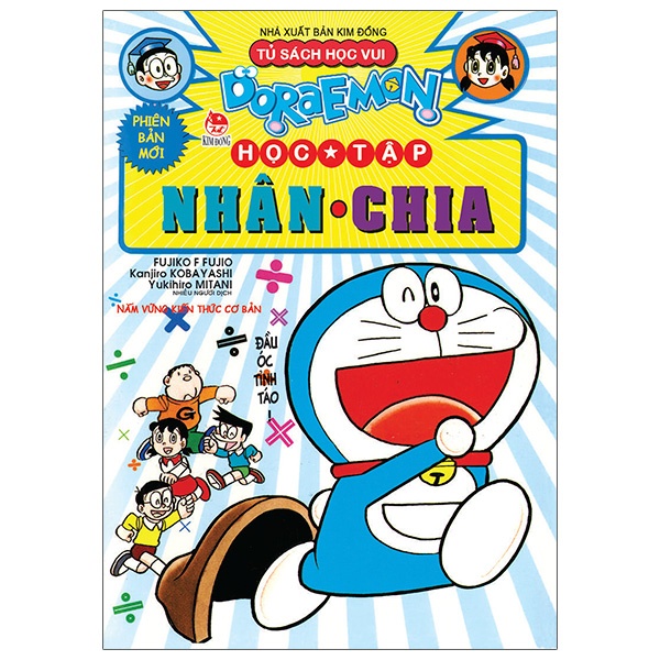 Sách Doraemon Học Tập: Nhân Chia (Tái Bản 2021)