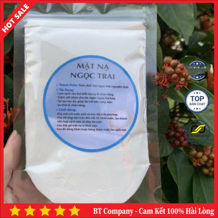 Mặt Nạ Ngọc Trai- Bột Dẻo Ngọc Trai Handmade Đắp Mặt Dưỡng Da