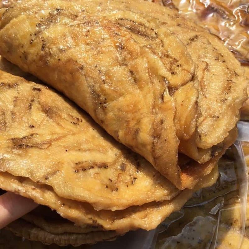 chuối ép khô cà mau