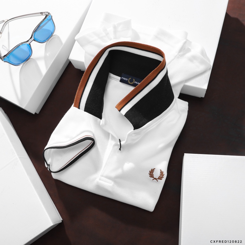 Áo Thun Nam Polo 𝙁𝙧𝙚𝙙 𝙋𝙚𝙧𝙧𝙮 BASIC Bông Lúa Hàng Xuất Xịn Cao Cấp DV Vải Cực Mịn Mềm Mát Form Âu 4 Màu Cao Cấp