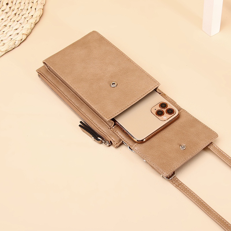 IELGY Túi Đeo Vai Mini Đựng Điện Thoại Nhiều Ngăn Xinh Xắn Cho Nữ