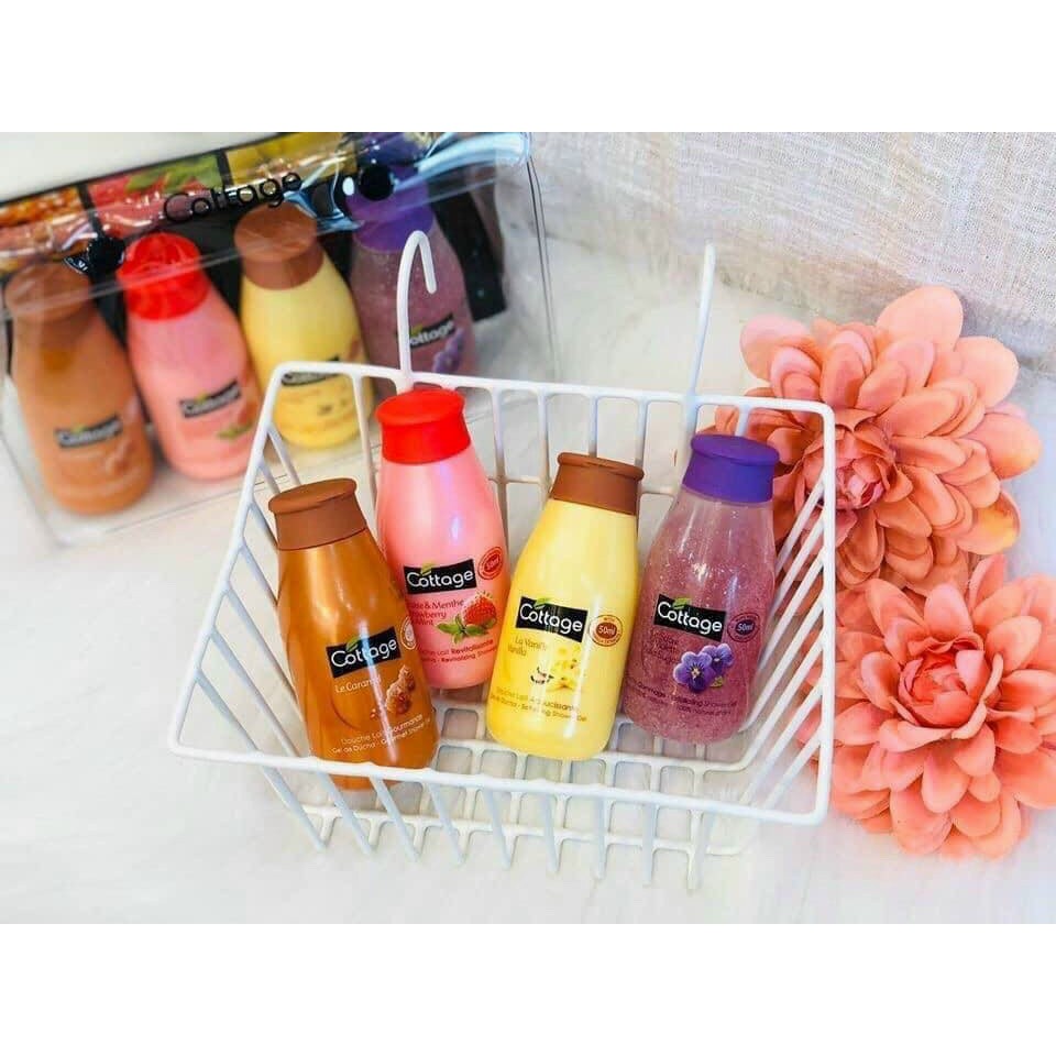 Set Tắm Cottage Mini 4 Mùi Hàng Pháp
