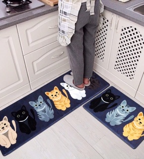 Thảm bếp 3D đẹp (đặt đơn để lại lưu ý mẫu)