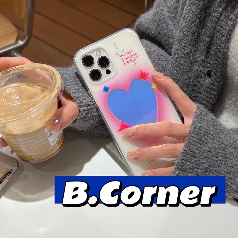 Ốp Điện Thoại Có Gương Hình Trái Tim - CAS2245