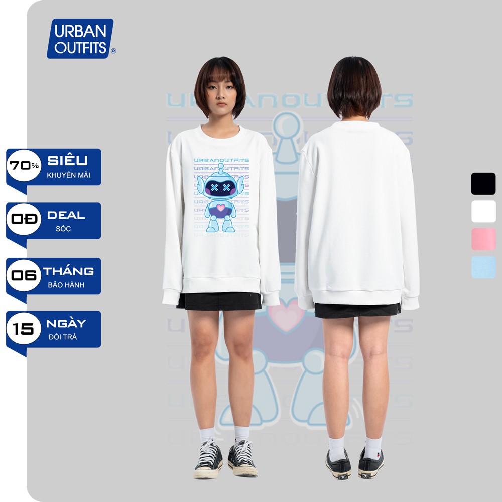 Áo Sweater Form Rộng Nam Nữ URBAN OUTFITS In FUTURE BOT SWO30 Thun Cotton Nỉ 4 Chiều Local Brand | BigBuy360 - bigbuy360.vn