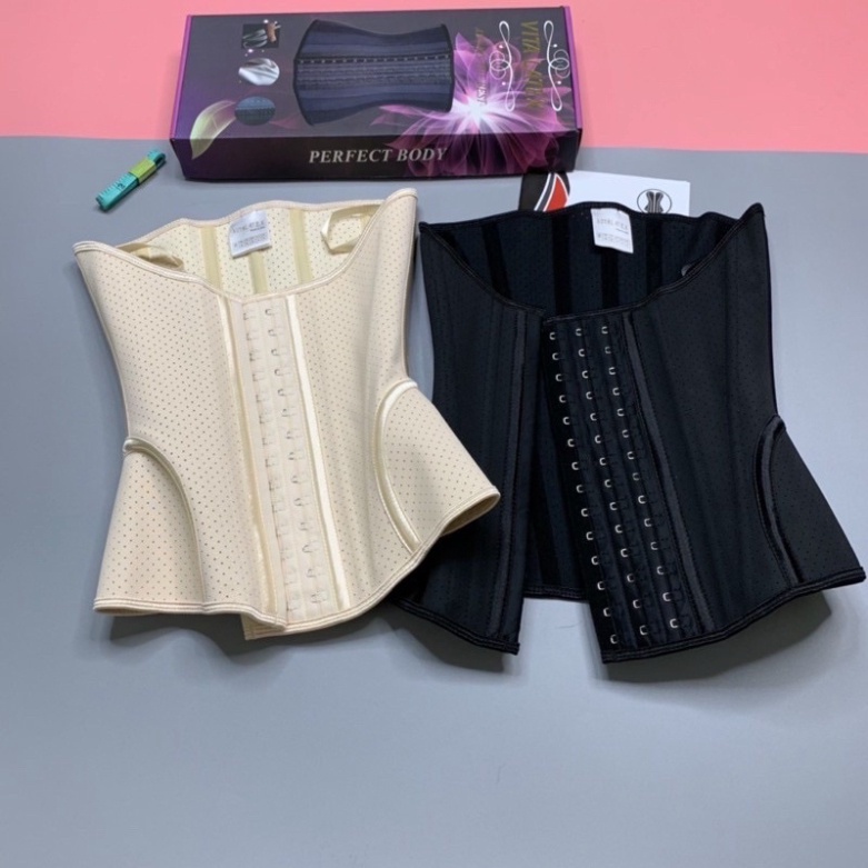 Đai latex thế hệ mới mở hông THÔNG HƠI gen hết mỡ lưng nách