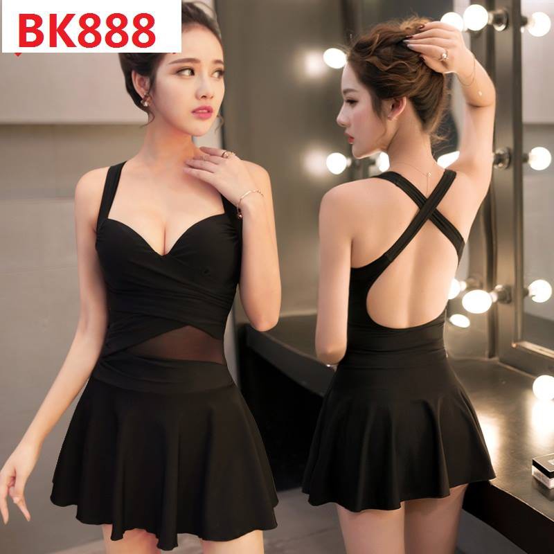 Đồ bơi / Bikini kiểu váy quyến rũ ( có sẵn gọng đệm nâng ngực) BK888 | BigBuy360 - bigbuy360.vn