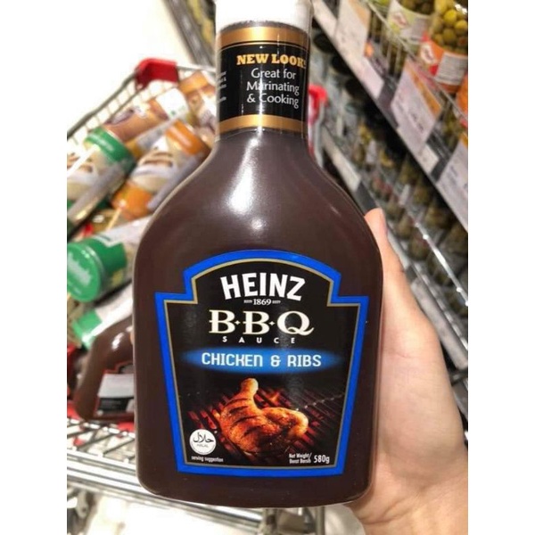 Chai ướp thịt Heinz BBQ Thái Lan 570 gram