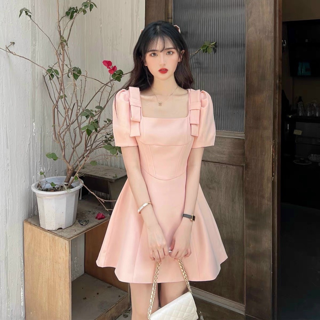 [HCM] ĐẦM TIÊU THƯ SIÊU DỄ THƯƠNG PHONG CÁCH NHẸ NHÀNG THANH LỊCH