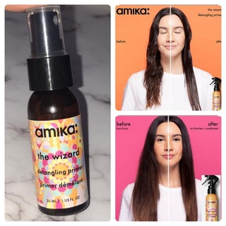 Xịt dưỡng tóc Amika The Wizard Detangling Primer minisize 30ml