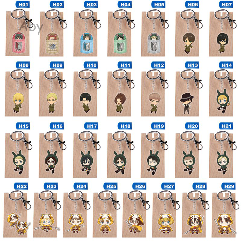 Móc khóa phong cách Attack On Titan