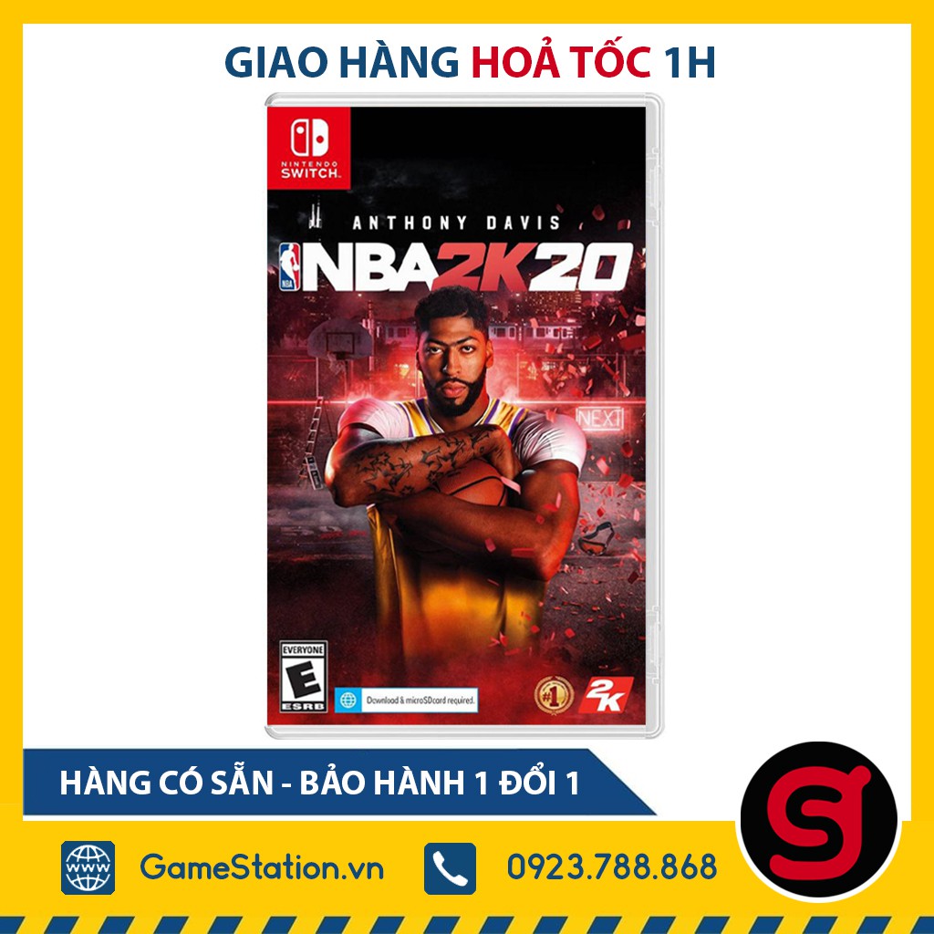 Game NBA 2K20 - Cho Máy Nintendo Switch