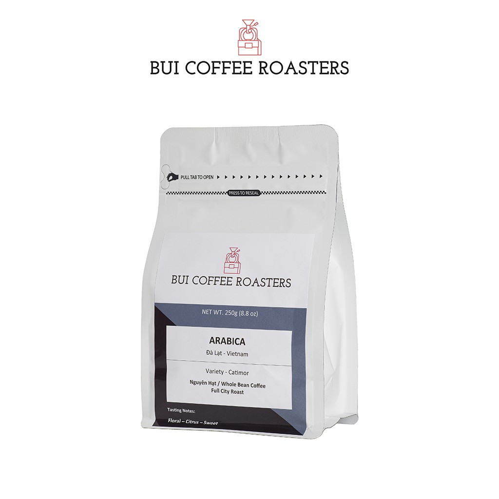 Cà Phê Arabica 250g (Dạng Hạt Hoặc Bột)