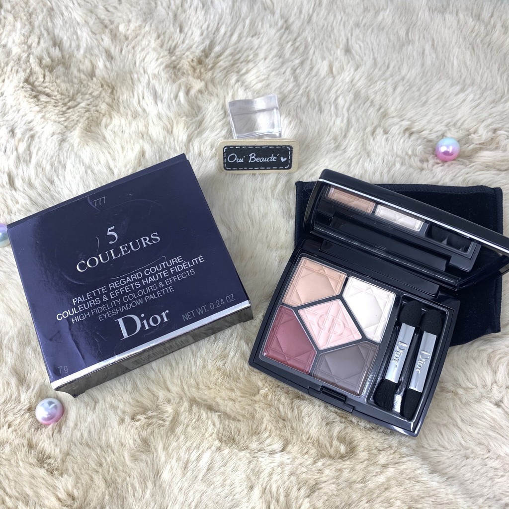 Bảng mắt Dior 5 Couleurs High Fidelity Colours &amp; Effects Eyeshadow Palette 7g - #777 Exalt Matte - fullbox Ouibeaute