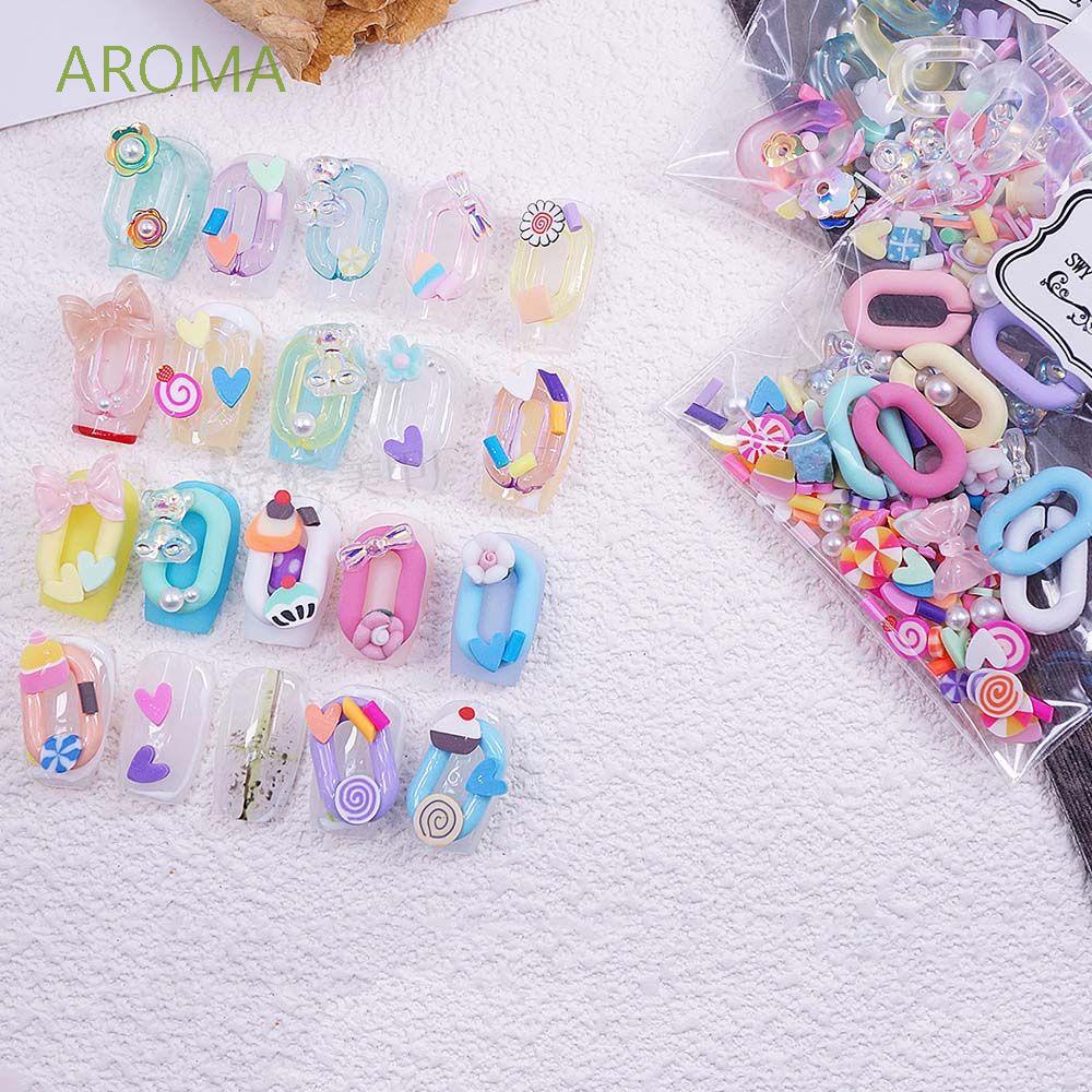 [Hàng mới về] Phụ kiện đính móng trang trí nghệ thuật 3D nhiều mẫu mã