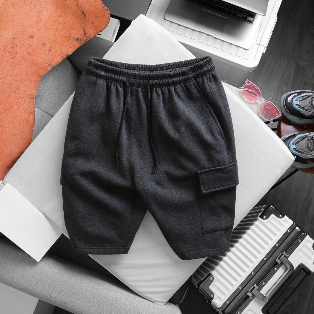 BIGSIZE -  Quần short thun vải nỉ nam size nhỏ bigsize 80 - 130kg