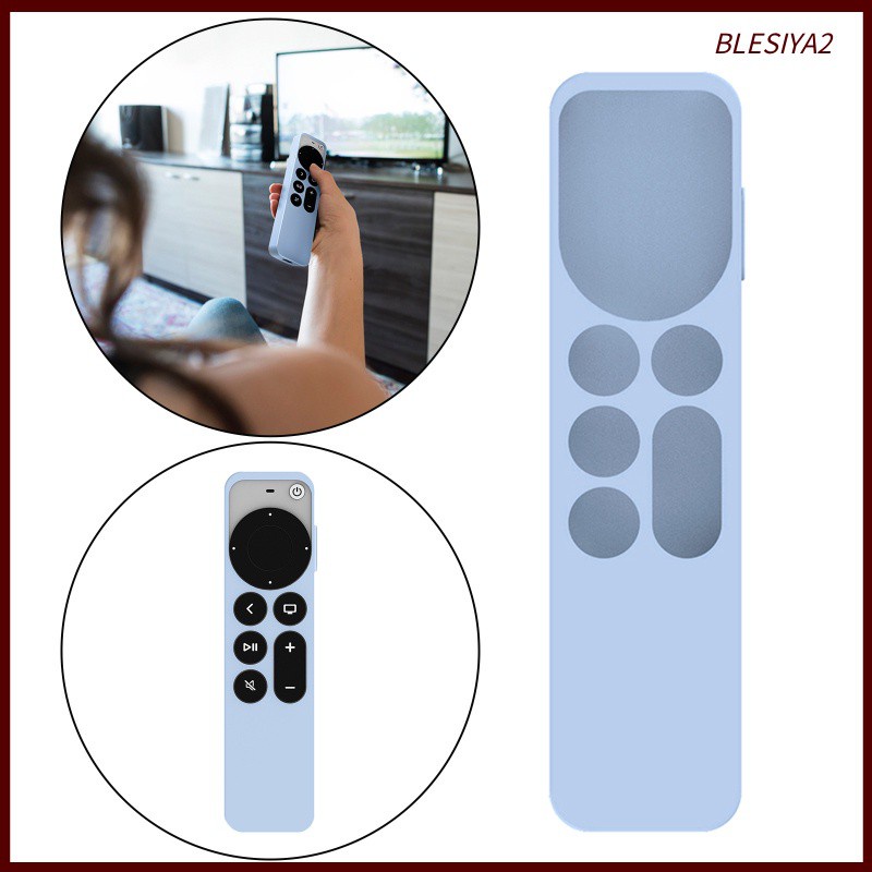 [BLESIYA2] Remote Control Sleeve Protective Case Cover Fit for Apple TV6 Tool