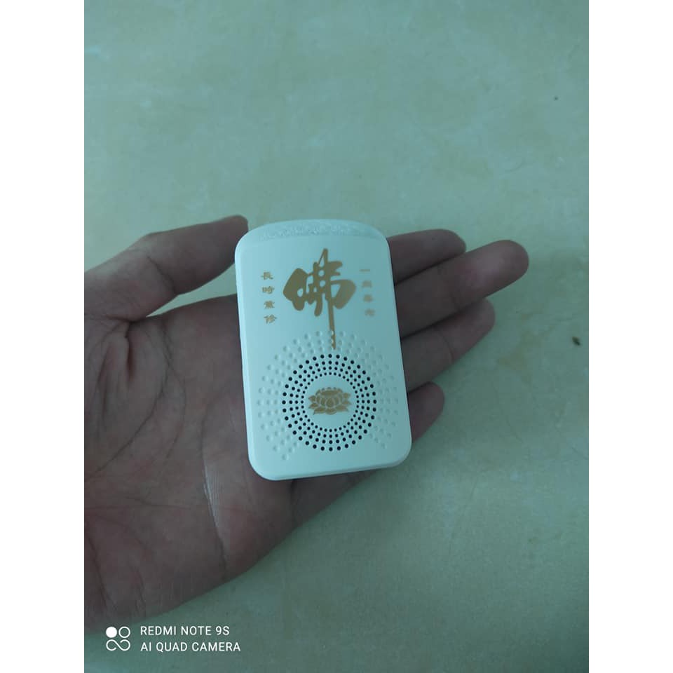 Đài Niệm Phật MiNi loại Cao Cấp Dùng Sạc Pin,Thẻ Nhớ , Sản Phầm đi Kèm Dây Cáp, Đài mini lắp Pin Có tích hợp sẵn bài !