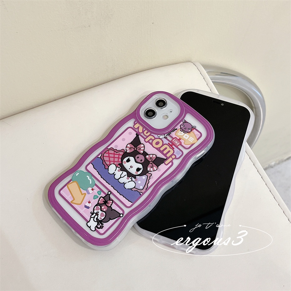 Ốp Điện Thoại Mềm In Hình Kuromi Dễ Thương Cho iPhone 14 13 12 11 Pro Max SE2020 X XR Xs Max 7 8 Plus