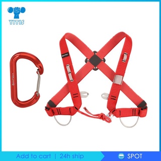 Dây leo núi toàn thân trên Tất cả các dây đeo để leo núi ngoài trời, băng đô leo núi mở rộng huấn luyện leo núi