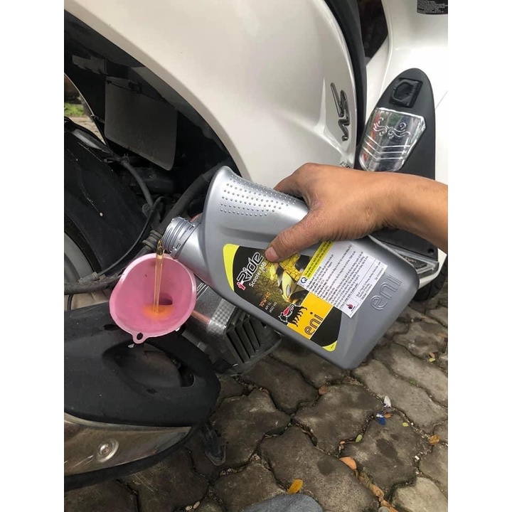 Nhớt Eni I-Ride Scooter 10W40 cho xe tay ga 1L