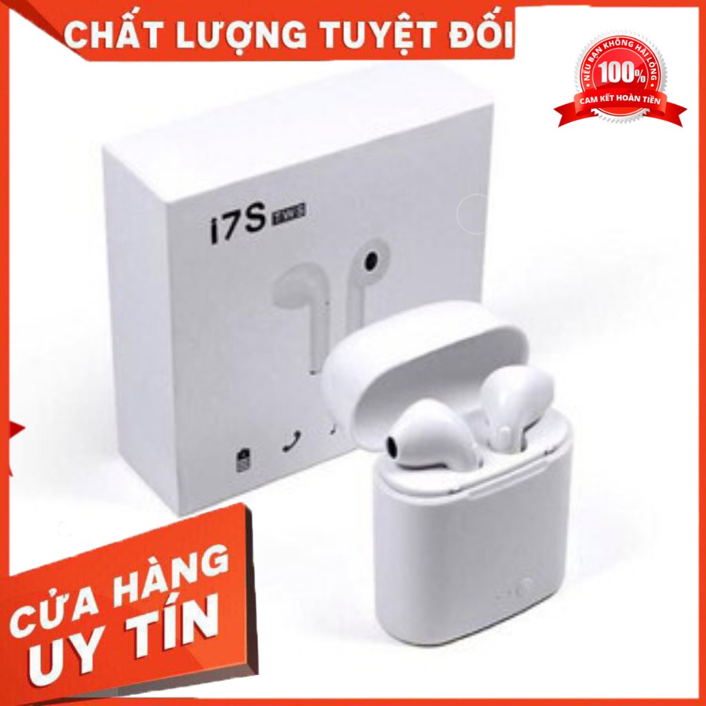 Tai Nghe I7S Ko Dây Kết Nối Bluetooth - Tai Nghe I7s 5.0 Phiên Bản Mới Nhất 2019 - Tính Năng Vượt Trội