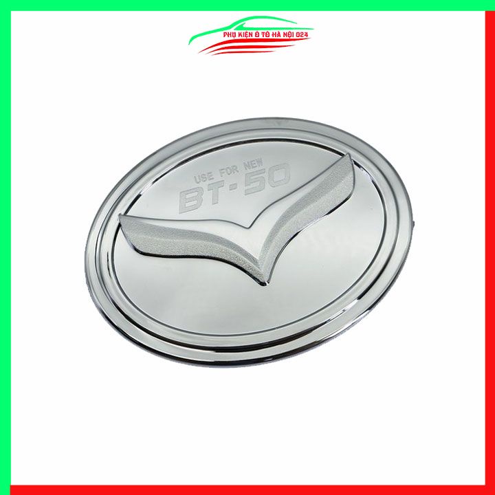Ốp nắp xăng Bt50 2015-2021 mạ crom bảo vệ chống trầy trang trí ô tô