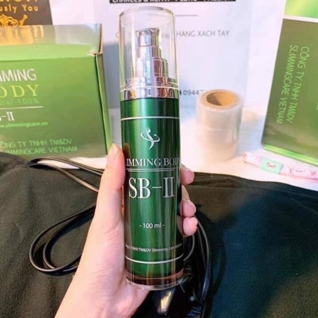 Tinh Dầu Ủ Nóng Tan Mỡ Bụng Slimming Body SB-II, Tan Mỡ Bụng, Tay, Chân, Đùi [ CHÍNH - HÃNG ]