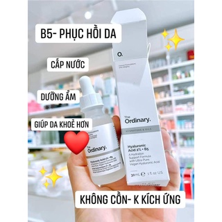 𝐓𝐡𝐞 𝐎𝐫𝐝𝐢𝐧𝐚𝐫𝐲 𝐇𝐲𝐚𝐥𝐮𝐫𝐨𝐧𝐢𝐜 𝐀𝐜𝐢𝐝 𝟐% + 𝐁𝟓 - 𝐒𝐞𝐫𝐮𝐦 𝐃𝐮̛𝐨̛̃𝐧𝐠 𝐀̂̉𝐦, 𝐂𝐚̂́𝐩 𝐍𝐮̛𝐨̛́𝐜, 𝐏𝐡𝐮̣𝐜 𝐇𝐨̂̀𝐢 𝐃𝐚 30ml