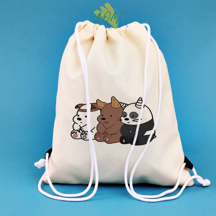 [Nhiều mẫu Đẹp] BALO MINI KUTE 2 AOMIVN DÂY RÚT NHỎ XINH UNISEX CHẤT CANVAS THỜI TRANG CUTE XINH ĐẸP TIỆN ÍCH DẠO PHỐ DU