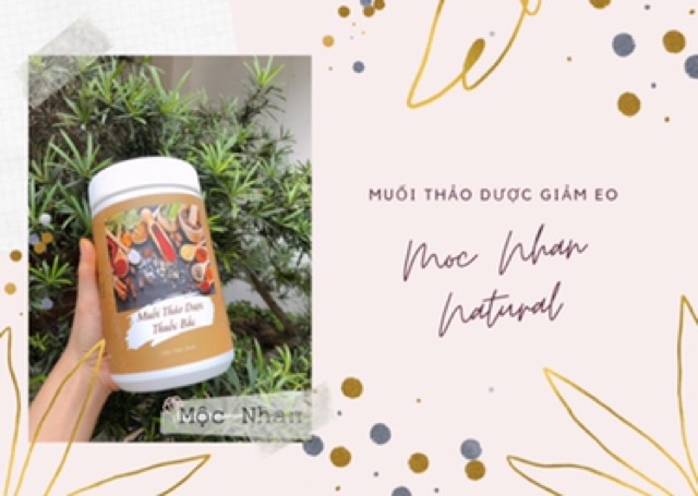 Muối Thảo Dược [𝑭𝒓𝒆𝒆𝒔𝒉𝒊𝒑] Muối Hạt Ân Độ 70% Gừng Nghệ- Giảm 10 - 15Cm Vòng Eo,Sản Phẩm Được Các Mẹ Sau Sinh Tin Dùng.