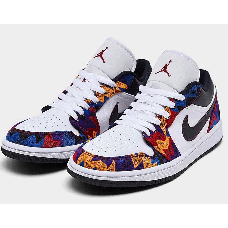 Giày thể thao nữ , sneakers Jordan 1 Thổ Cẩm hàng sc hót trend 2022