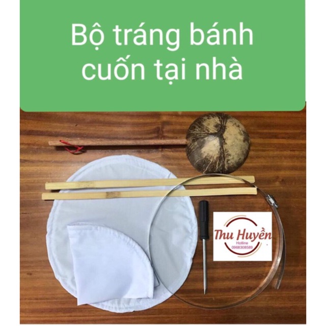 Bộ dụng cụ làm bánh cuốn H20