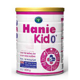 Sữa bột Nutricare Hanie Kid 2+ cho trẻ biếng ăn và suy dinh dưỡng